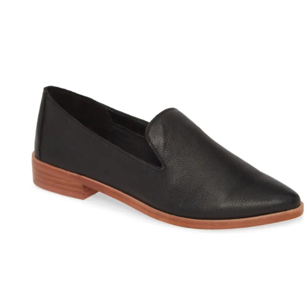 TREASURE & BOND Women's Kena Loafer In Black Leather 7.5M